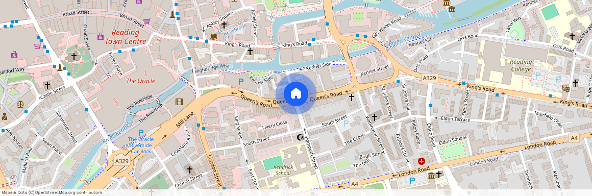 Queens Road, Reading, Berkshire, RG1