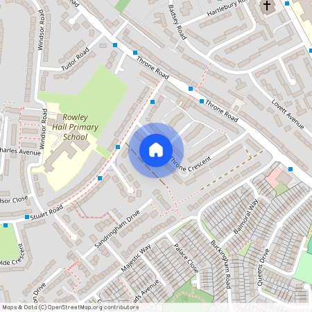 Throne Crescent, Rowley Regis