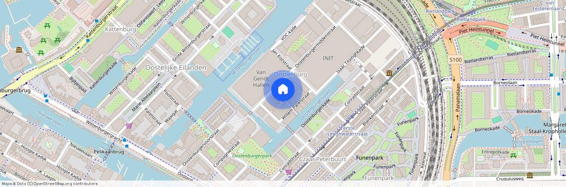 Oostenburgermiddenstraat 128B, 1018LL AMSTERDAM