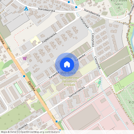 ul. Turawska, Księże, Krzyki, Wrocław, dolnośląskie