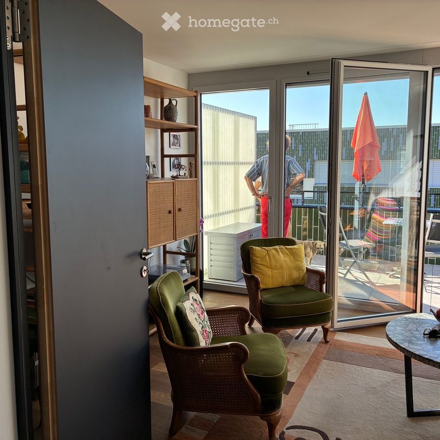 Appartement neuf de 2.5 pièces avec deux balcons à Peseux/NE, parking inclus. - Photo 1