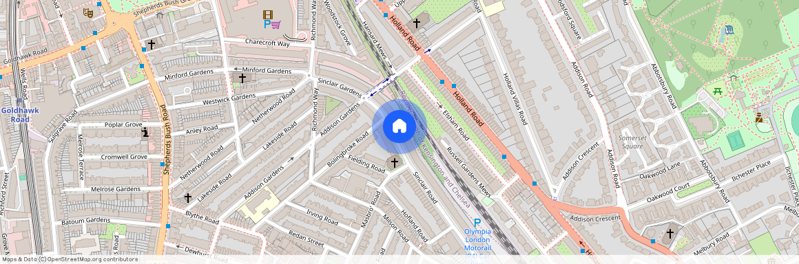 W14, London