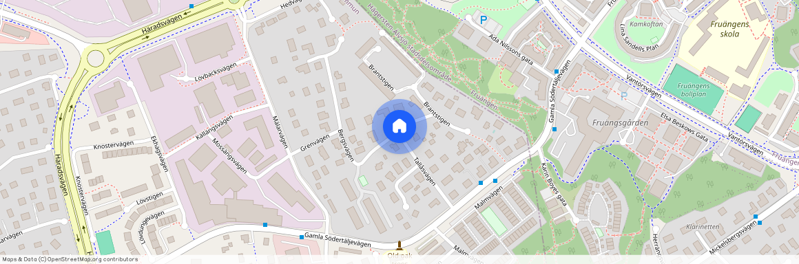 Bergsvägen, Segeltorp