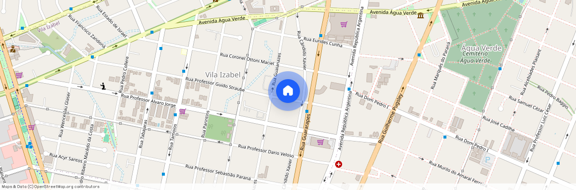 Rua Professor Guido Straube, 240, Vila Izabel, Curitiba - PR, 80320-030, Brazil