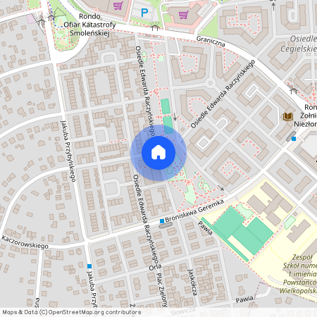 os. Edwarda Raczyńskiego, Osiedle Raczyńskiego, Swarzędz, Swarzędz, poznański, wielkopolskie