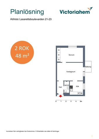 Lasarettsboulevarden 23 B - Photo 4