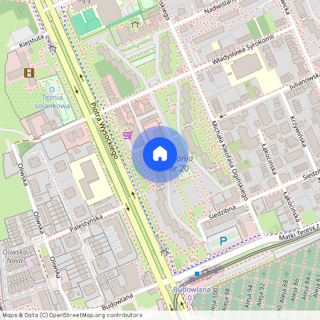 Warszawa, Targówek, Piotra, Wysockiego