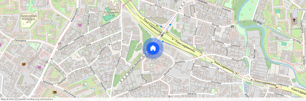 ul. Krokusowa, Ruczaj, Dębniki, Kraków, małopolskie