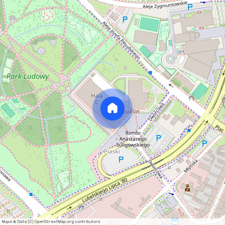 ul. Lubelskih Olimpijczyków, Za Cukrownią, Lublin, lubelskie