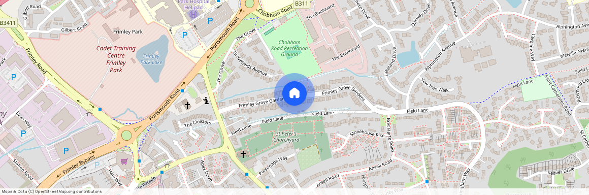 Frimley Grove Gardens, Camberley GU16