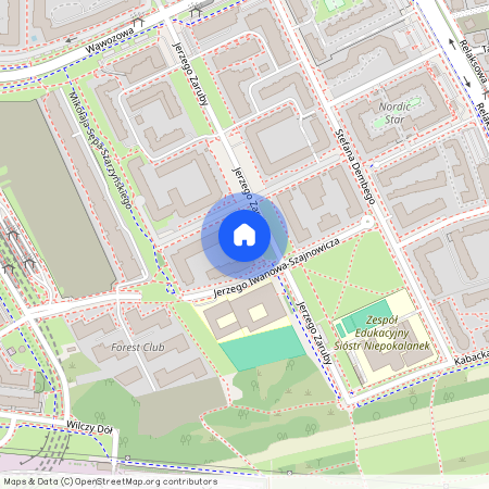 ul. Jerzego Zaruby 9, Kabaty, Ursynów, Warszawa, mazowieckie