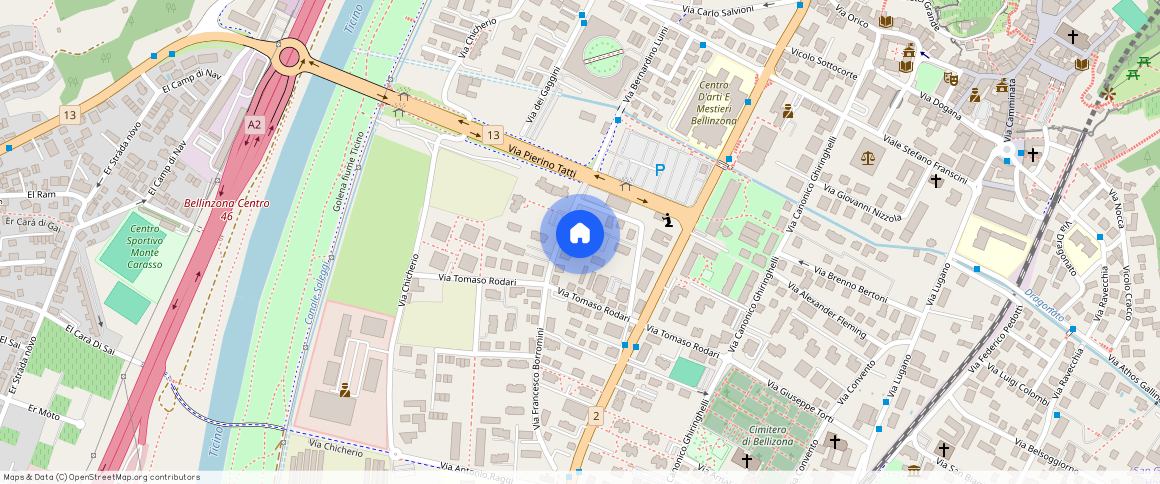 Via F. Borromini 20, 6500, Bellinzona