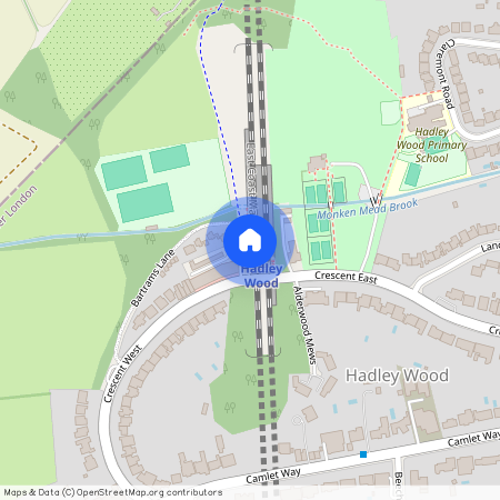 Crescent West, Hadley Wood