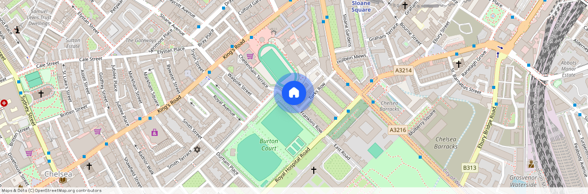 Burton Court, Franklin's Row, Chelsea, SW3