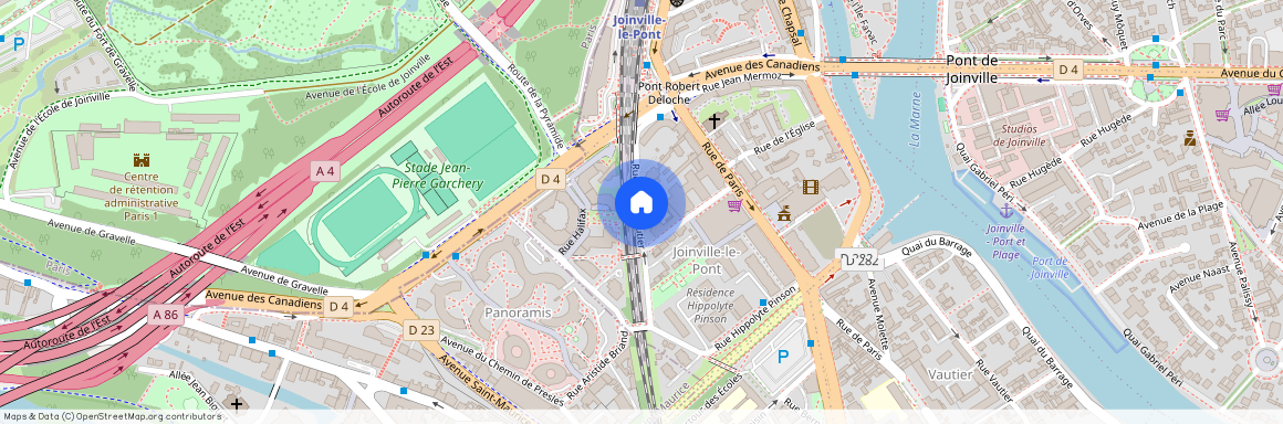 Rue Émile Moutier, Francja, Joinville-Le-Pont