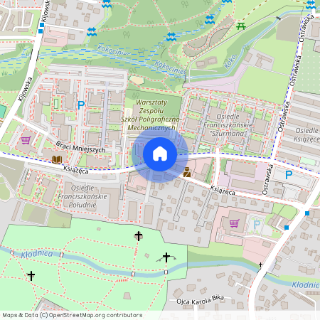 ul. Książęca, Ligota-Panewniki, Katowice, śląskie