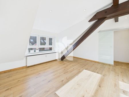 Charming 3.5-Zimmer-Attikawohnung with large balcony and direct lift access – over the rooftops of Basel - Foto 3