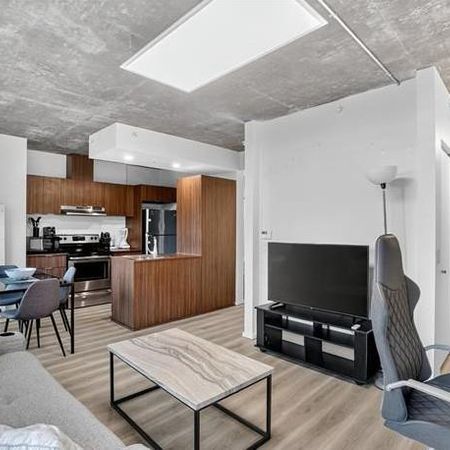 Condo Style Loft 1 chambre a coucher Griffintown 1085 Smith, Montreal FULLY FURNISHED/MEUBLÉ, gym, pool, spa, appliances, piscine, electros - Photo 4