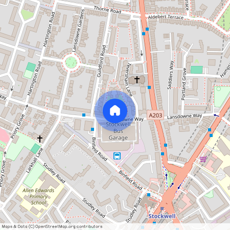 Lansdowne Way, London, SW8