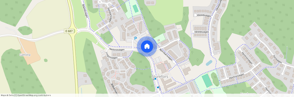 Linköping, Björnbärsvägen, 1 A, 58961, Sturefors