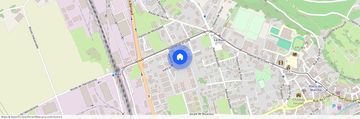 Avenue de la Gare 45, Bex