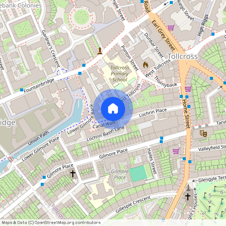 Canal Walk Edinburgh EH3