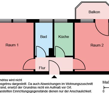 Demnächst frei! 2-Zimmer-Wohnung in Bergkamen Oberaden - Photo 1