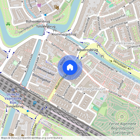 Watervogelbuurt, 3582 ES, Albatrosstraat, Utrecht