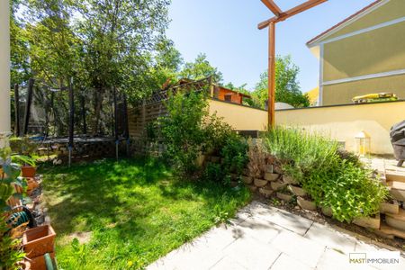 Optimal aufgeteilte 4 - Zimmer Garten WHG inkl. Einbauküche in Guntramsdorf --- ca. 28 m² große Terrasse + Eigengarten - Foto 2