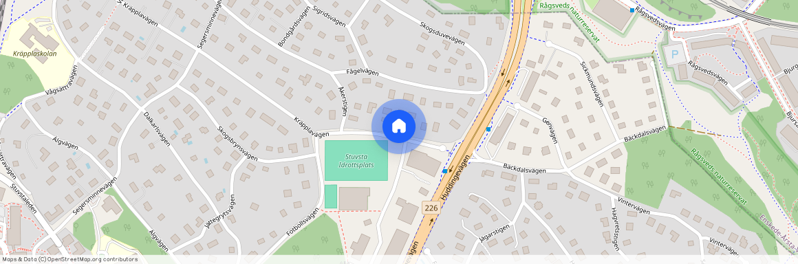 Kräpplavägen, Huddinge