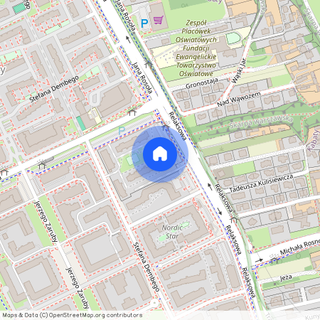 ul. Relaksowa, Kabaty, Ursynów, Warszawa, mazowieckie