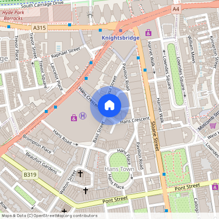 24-26 Hans Crescent, Knightsbridge, London