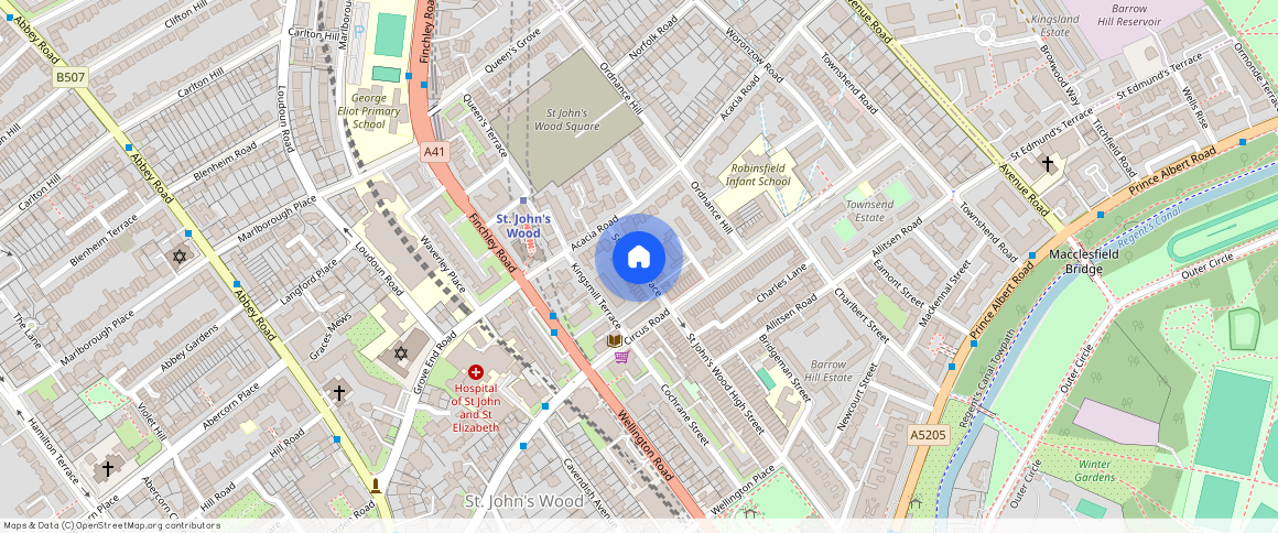 St. Anns Terrace, St John's Wood NW8, London