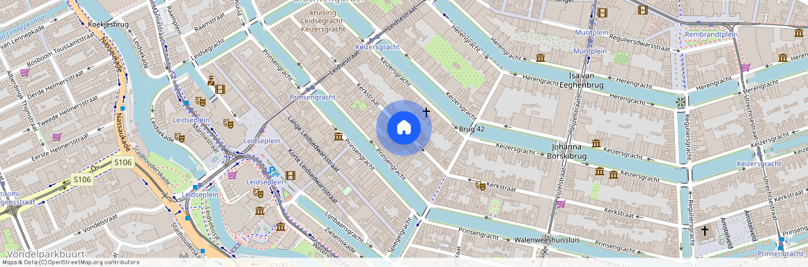 Grachtengordel-Zuid, 1017 GP, Kerkstraat, Amsterdam