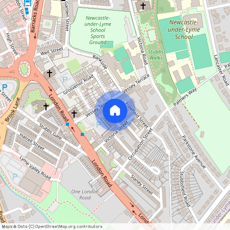 Webster Street, Newcastle, Staffordshire, ST5