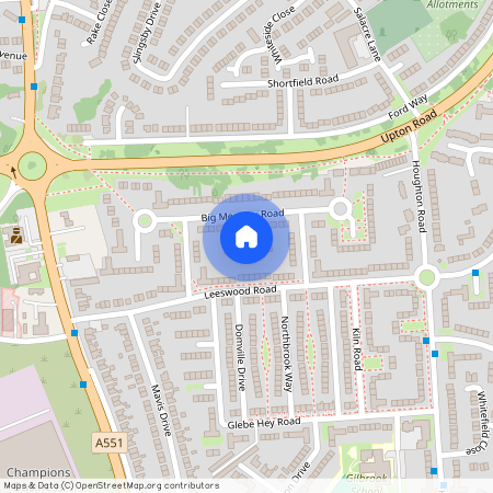 Big Meadow Road, Wirral, CH49
