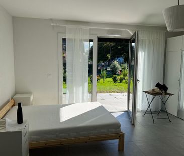 Superbe appartement de 1,5 pièces avec grand jardin à Lausanne - Foto 2