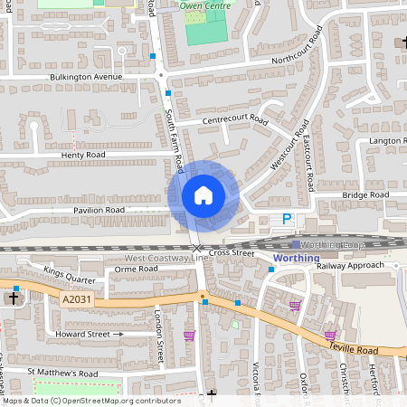 Westcourt Road, Worthing