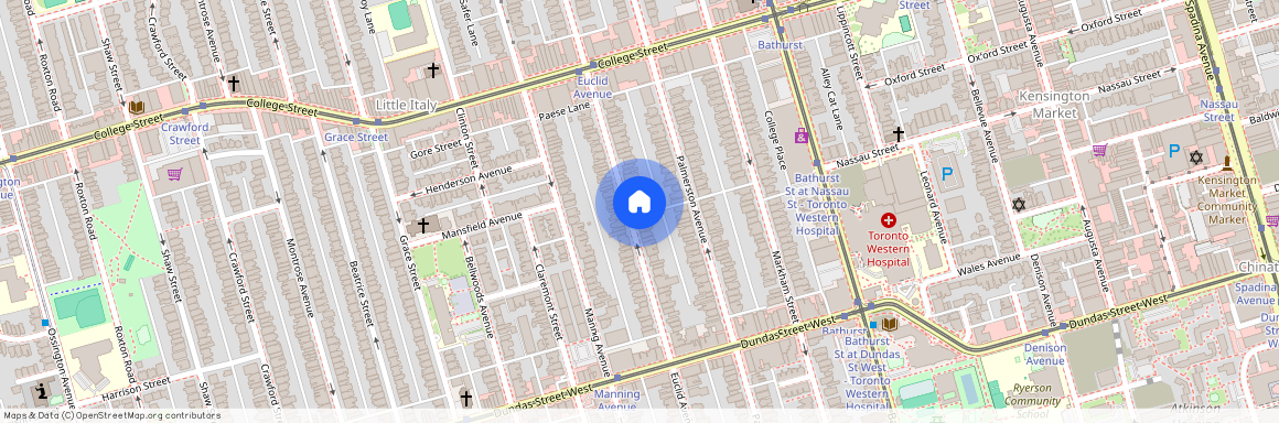 301 Euclid Avenue Unit# Lane, Toronto