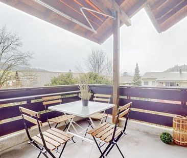 Charmant appartement de 4,5 pièces avec deux balcons ensoleillés - Photo 4