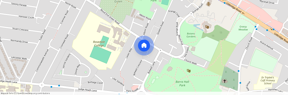 Wood End Green Road, Hayes