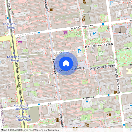 Łódź, Śródmieście, ok. Piotrkowskiej/Tuwima