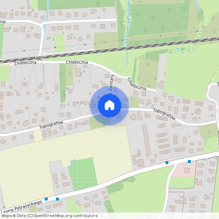 Dębniki, M., Sidzina, Topografów, Kraków