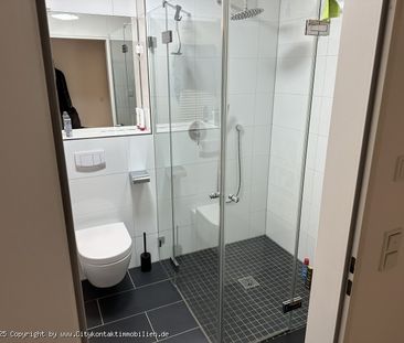 Exklusive 2-Zimmer-Wohnung mit EBK und Balkonen u. Blick ins Grüne - Photo 5