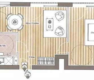 Appartement à louer 2 pièces 42.04m² - Photo 6