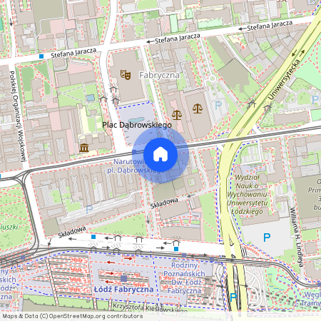 Łódź Śródmieście, Gabriela Narutowicza