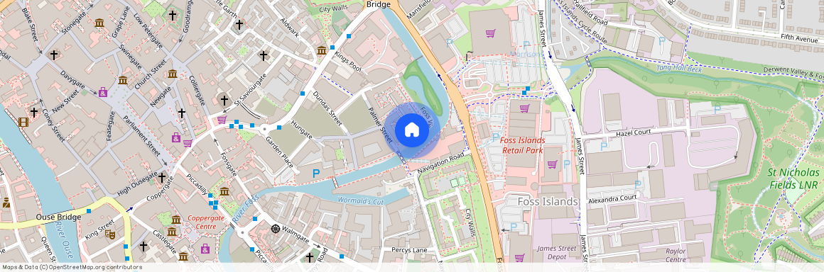 Adventurers Court, York, North Yorkshire, YO1 7ND, Pond Garth