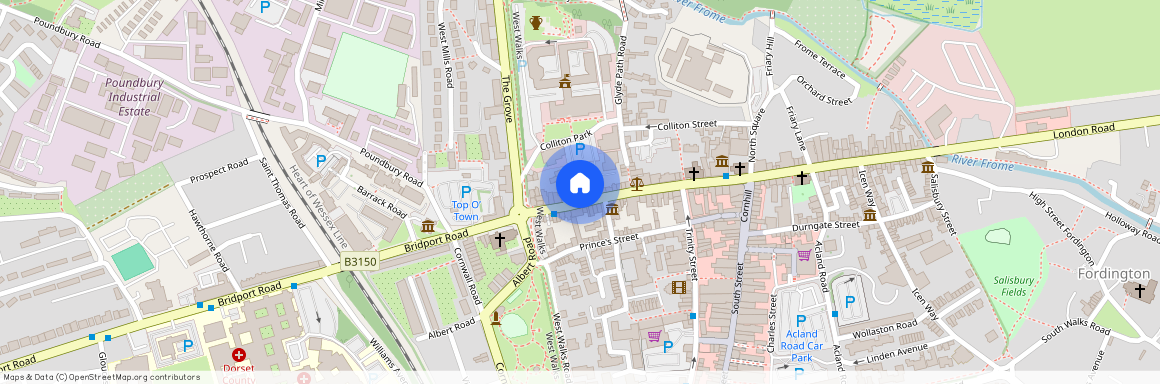 Stratton House, 58 High West Street, Dorchester, Dorset, DT1