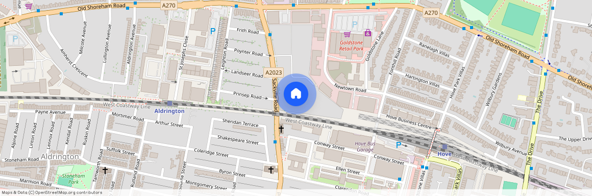 at Hove Central, Moda, Hove central BN3