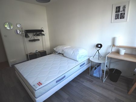 Chambre en colocation - Nantes - Location Appartement nantes : 11.02 m2 - Photo 3